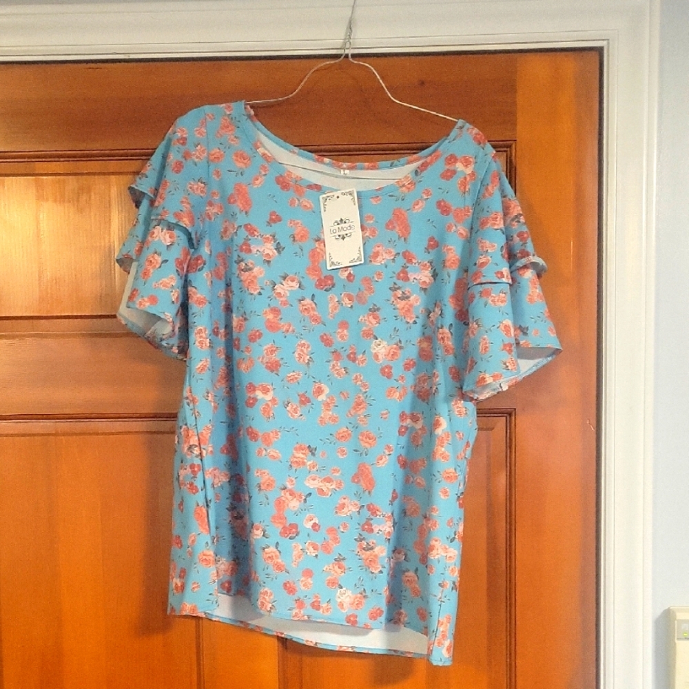 Floral Boho Top